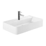 Sanlife rectangular basin with tap hole