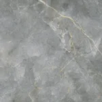 Stone Grey Flower Polished